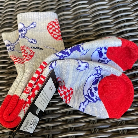 VANS “Off The Wall” Men’s socks Skulls - Picture 13 of 13